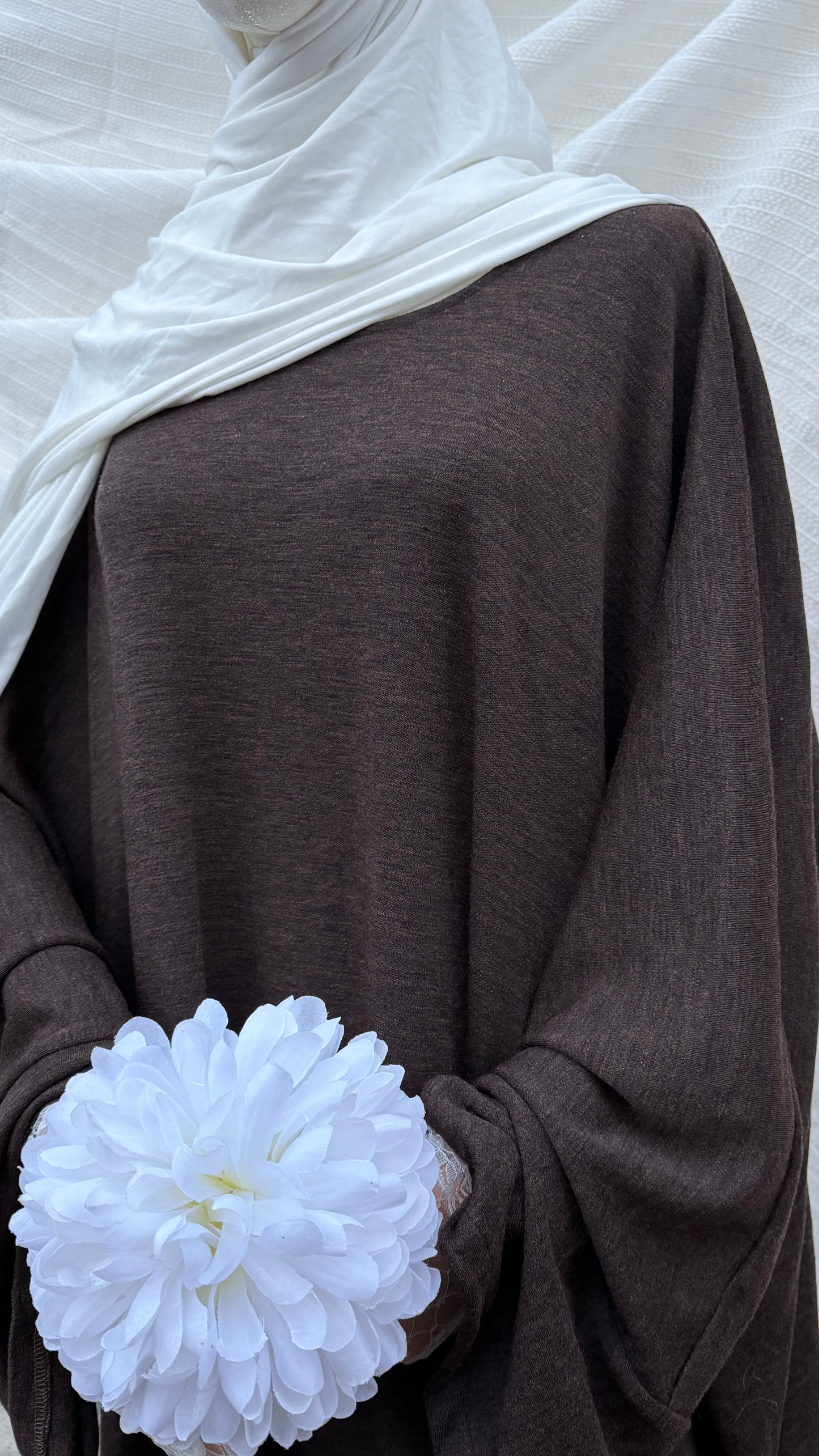 100% MERINO ABAYA PRE ORDER MOCCA Versand 23. Januar