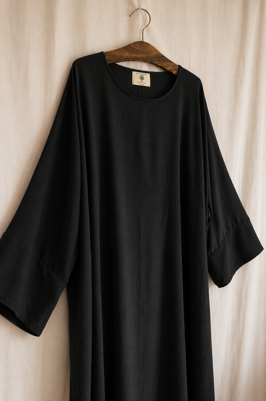 Crinkle Abaya Khol