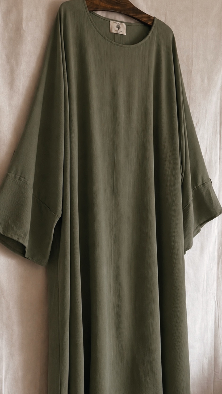 Crinkle Abaya Matcha🍵