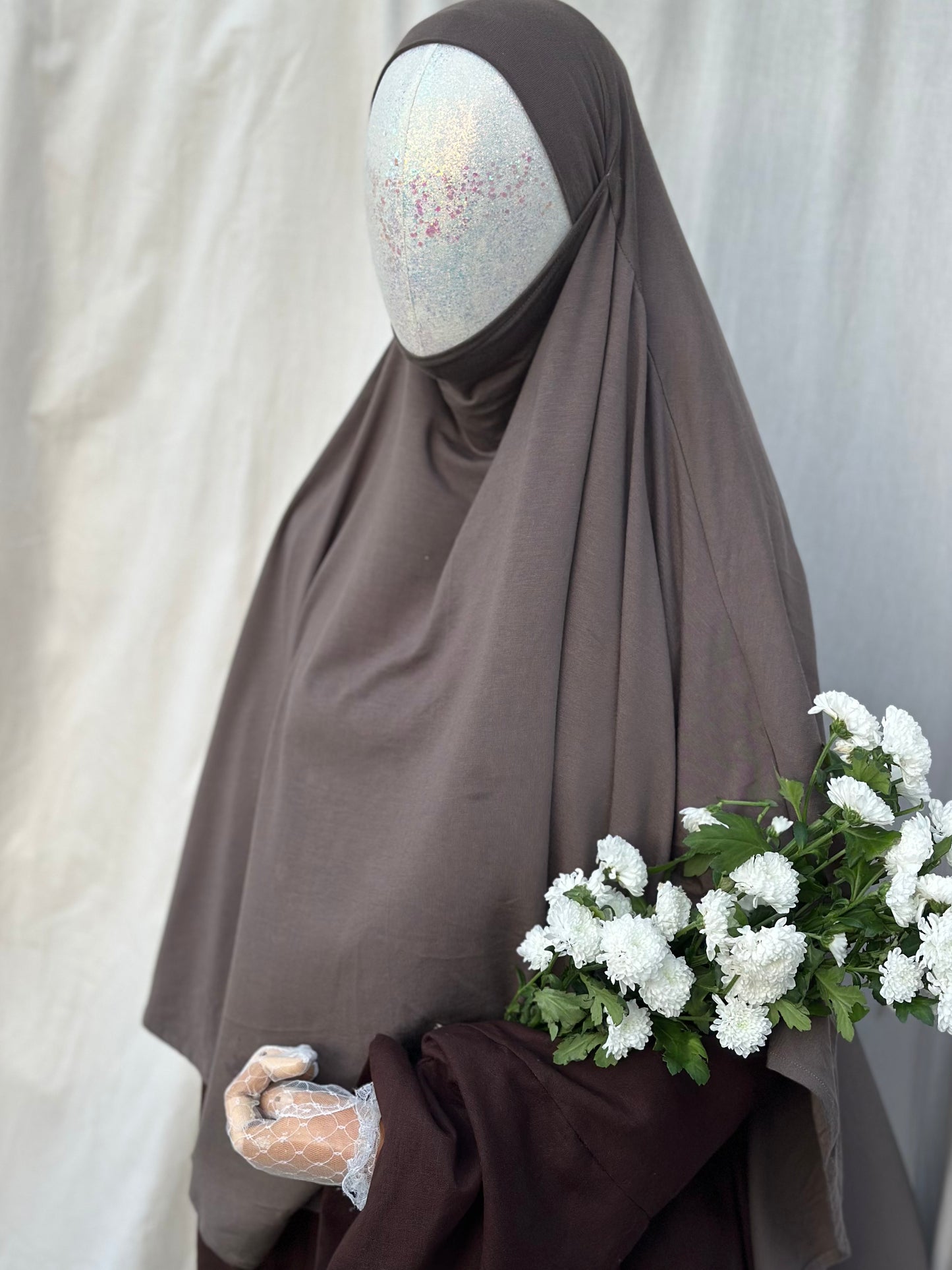 Khimar Bambus Baumwolle Oak