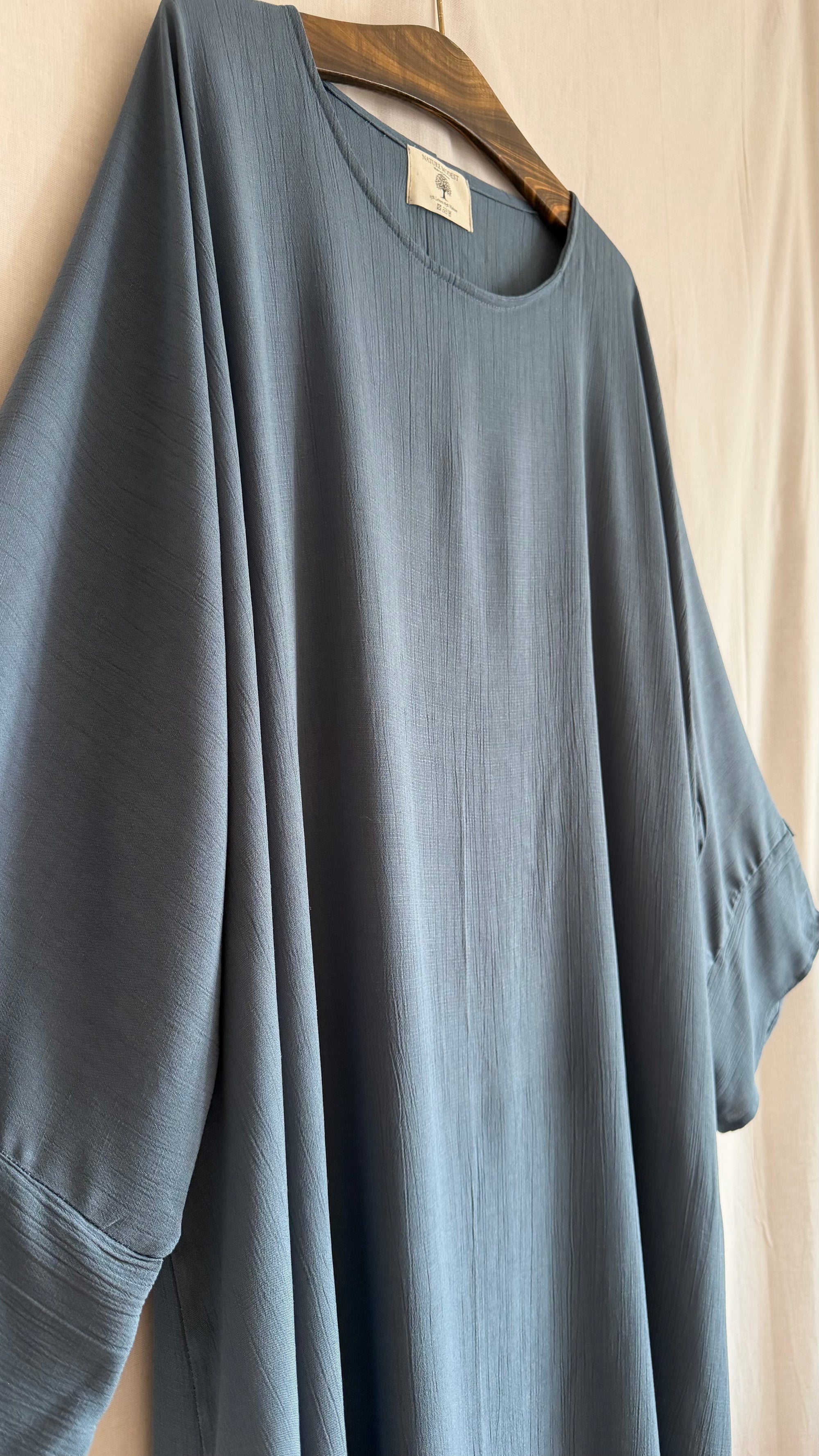 Crinkle Abaya Blueberry🫐
