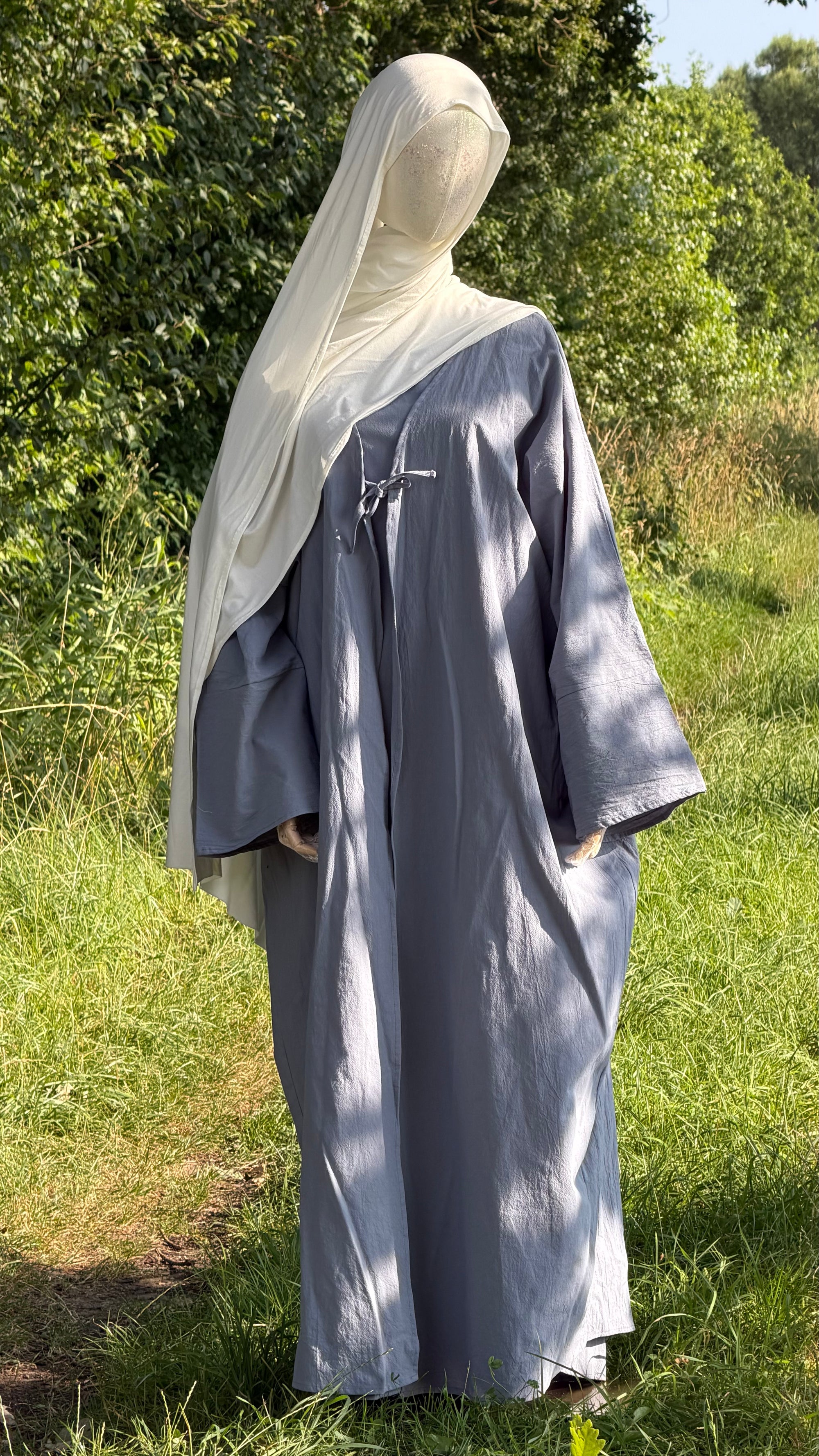 100% Bio Baummwoll Set ,,Mlue'' Butterfly Kimono + Unterkleid