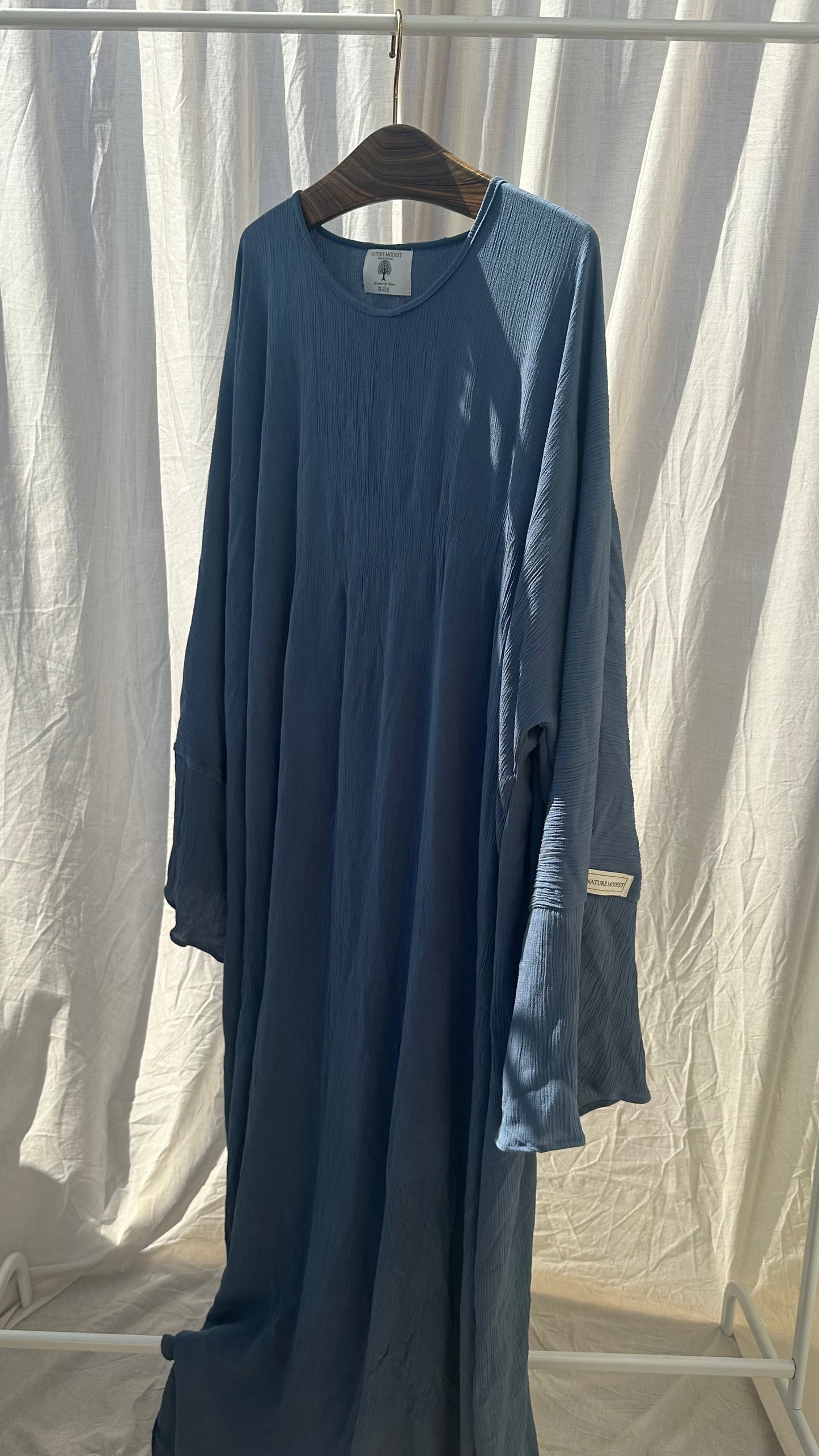 Crinkle Abaya Blueberry 🫐