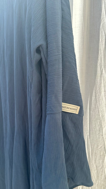 Crinkle Abaya Blueberry 🫐