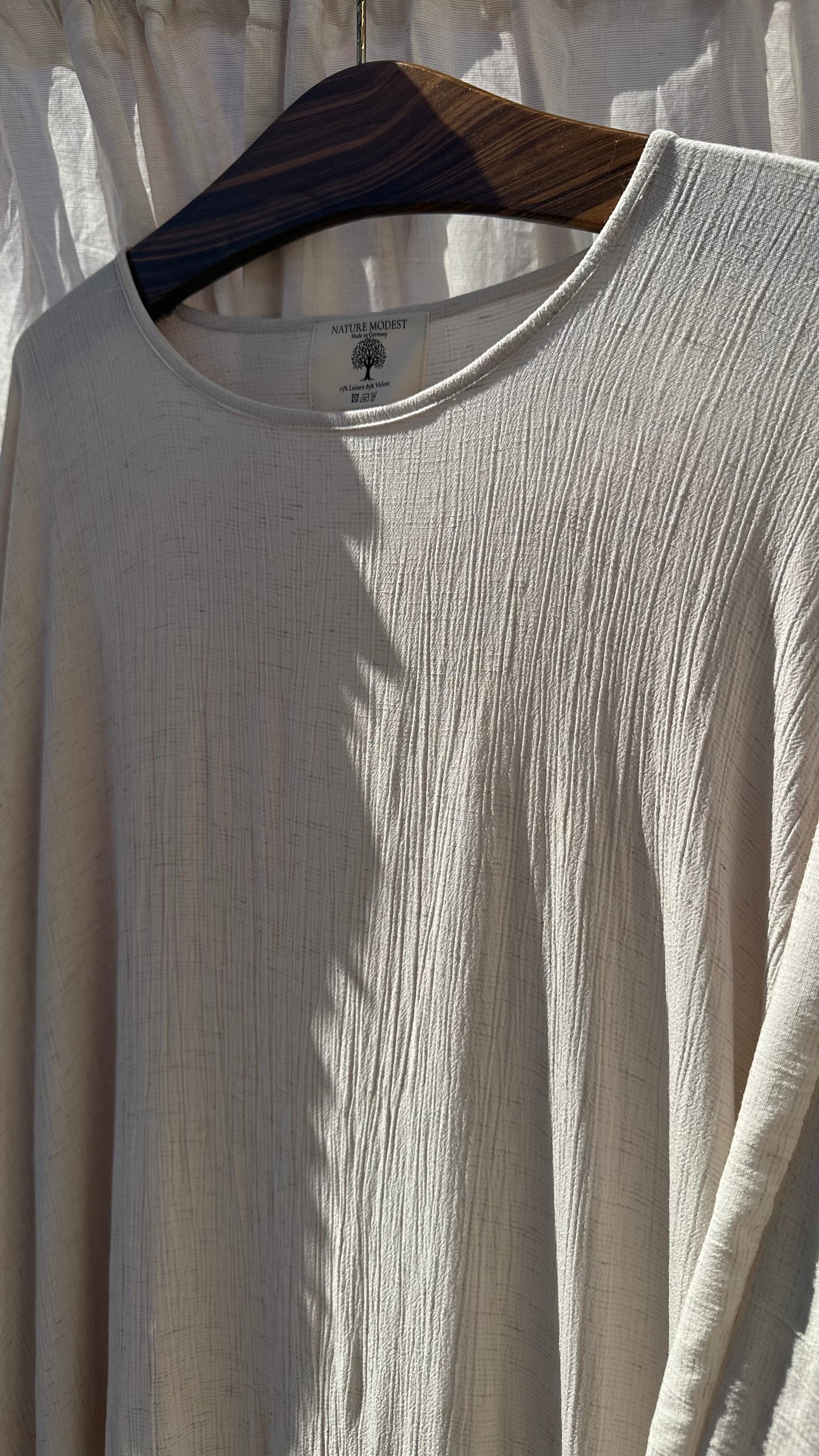 Crinkle Abaya Naturelle Unterkleid benötigt