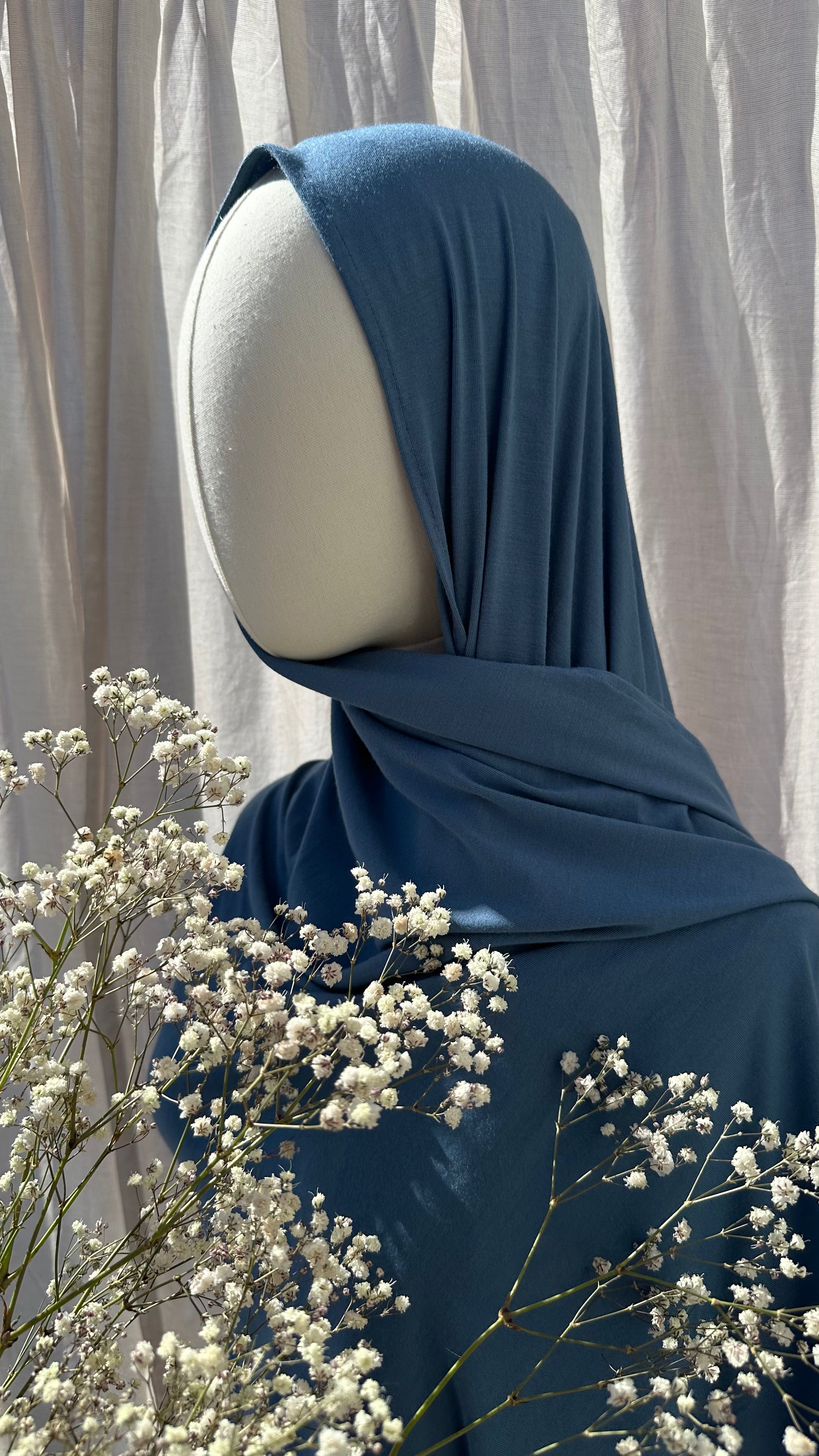 TENCEL™ Modal Jersey Hijab Dark Teal