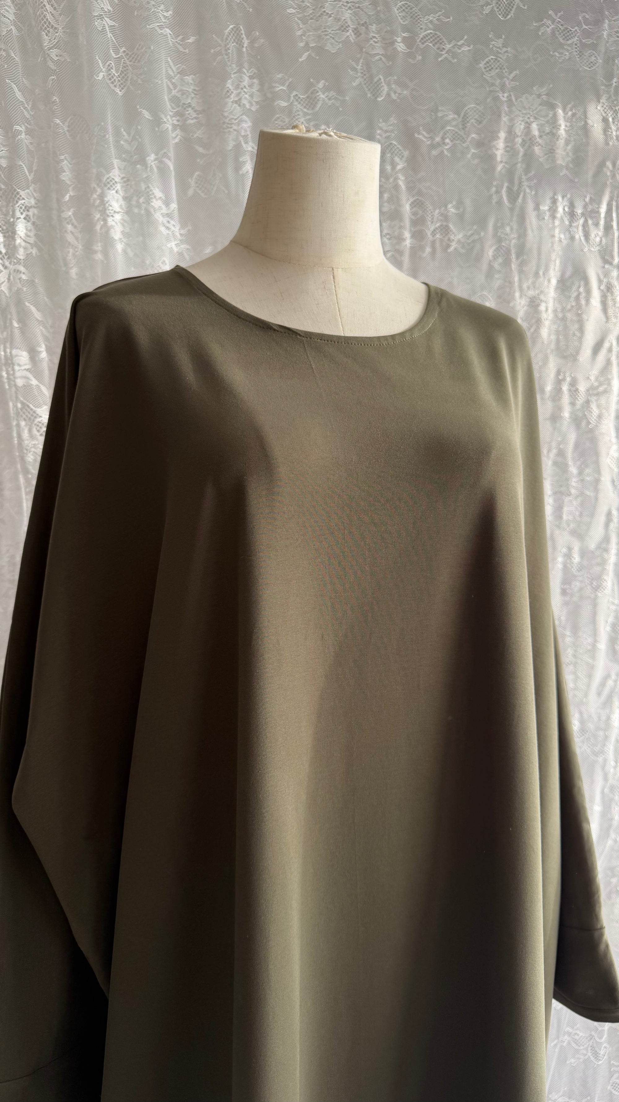 The Comfy Abaya Bio Baumwolle Moos