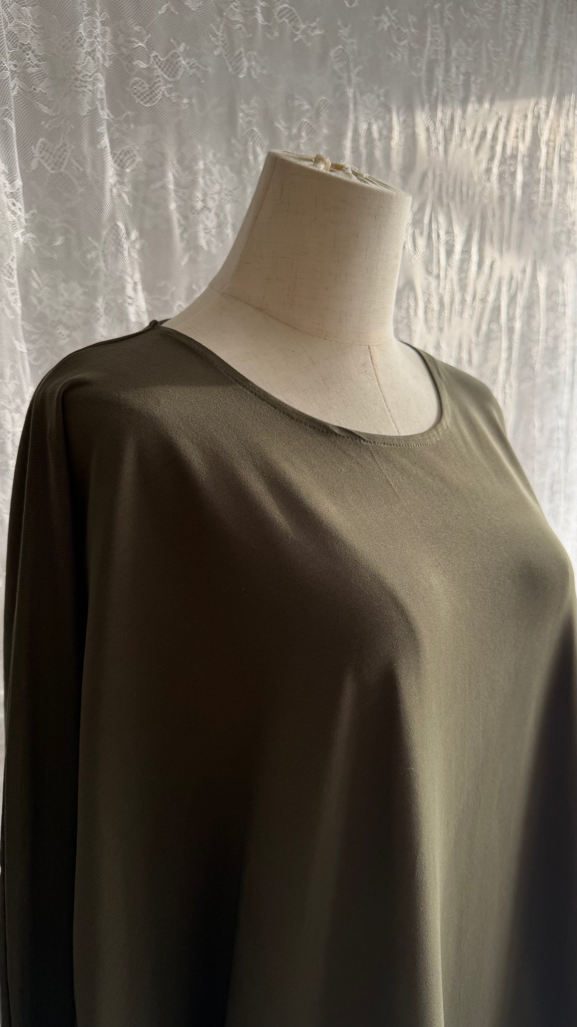 The Comfy Abaya Bio Baumwolle Moos