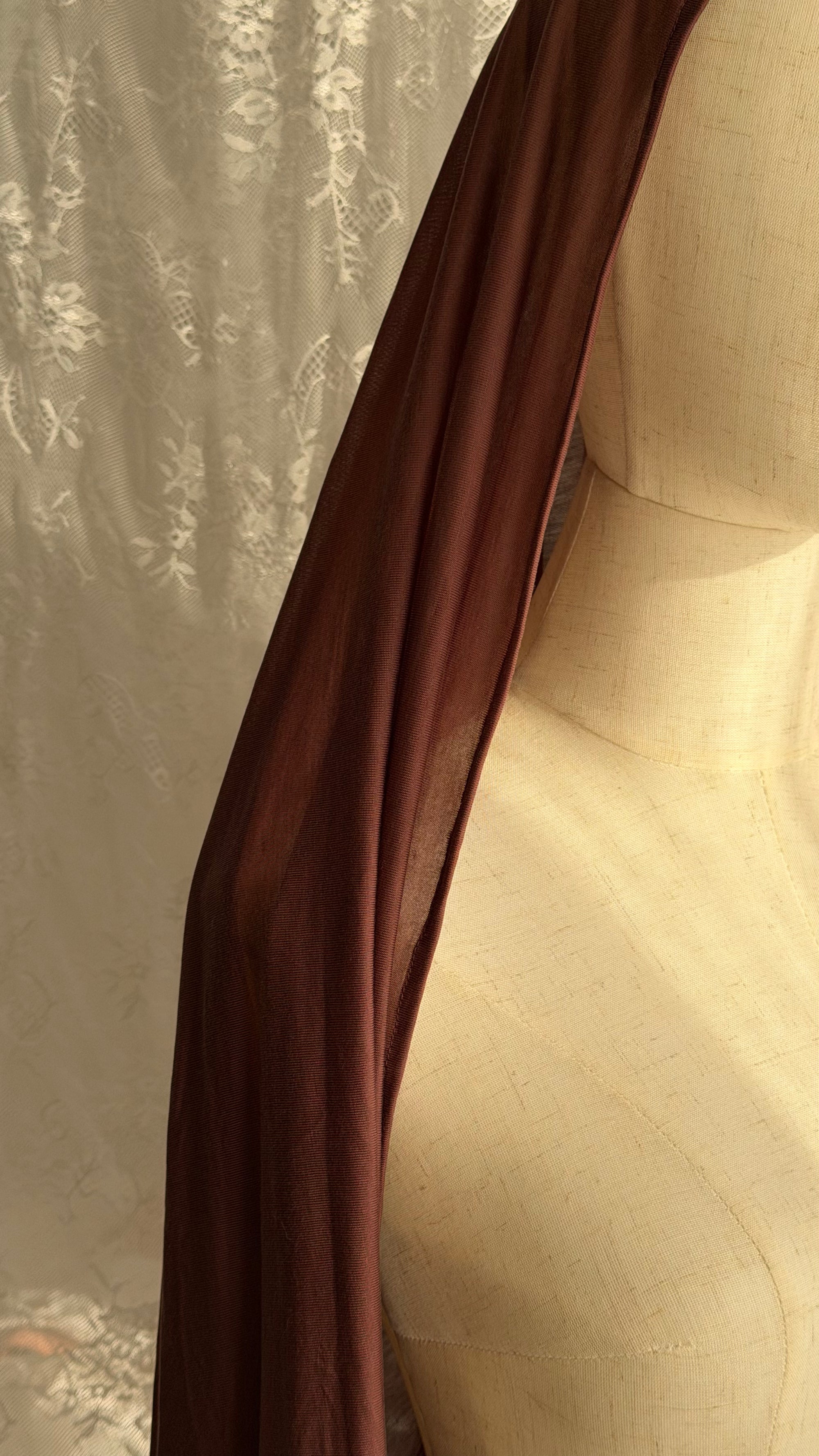 Fairytale Hijab Mahagoni 100% Tencel Lyocell Jersey