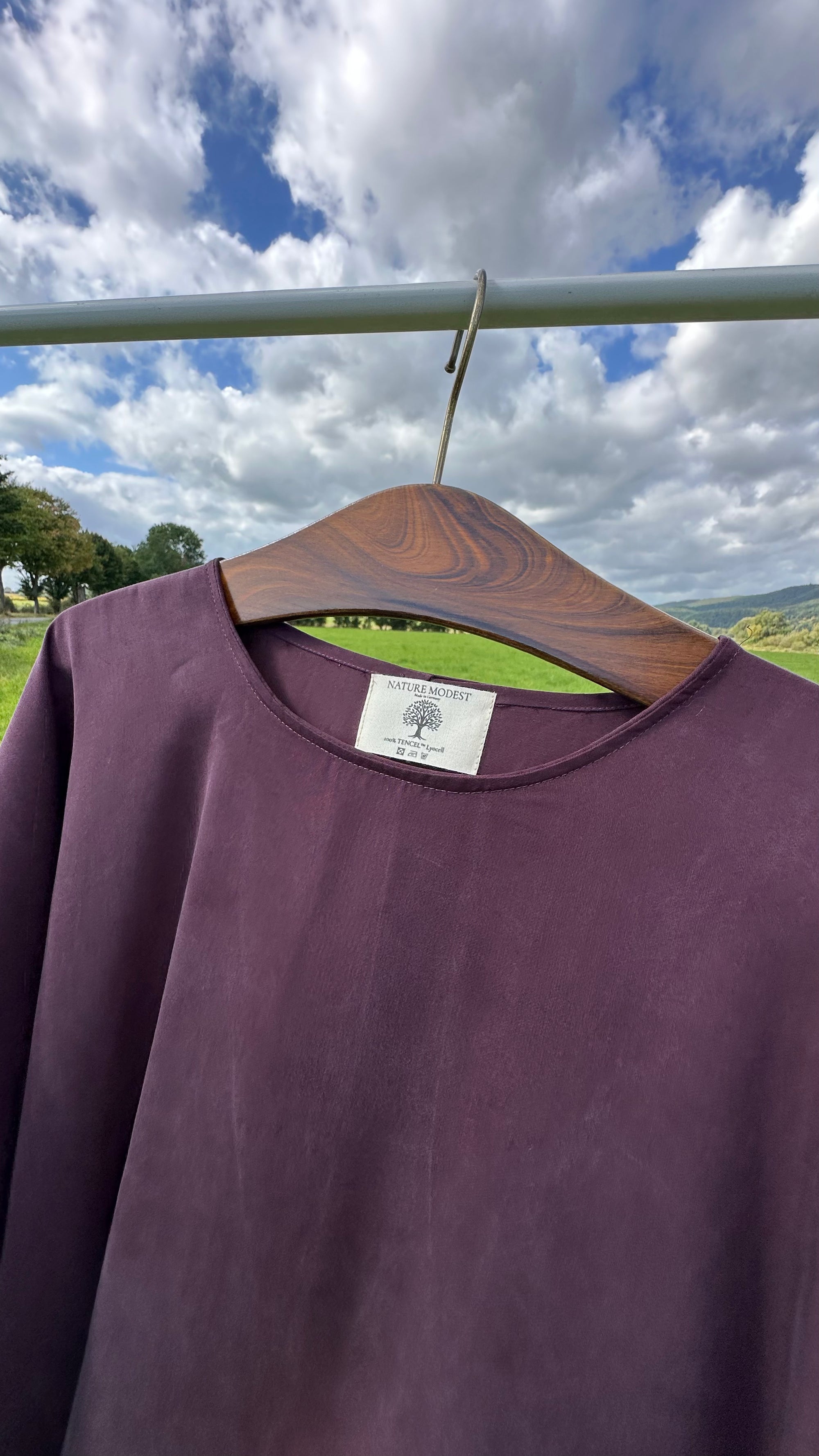 Farasha Abaya 100% TENCEL™ Lyocell Orchid