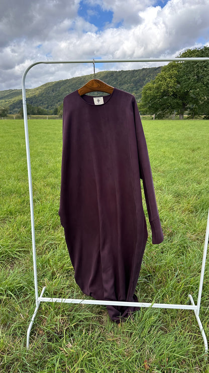 Tencel Lyocell  Velvet Abaya Orchid Versand 1. Oktober